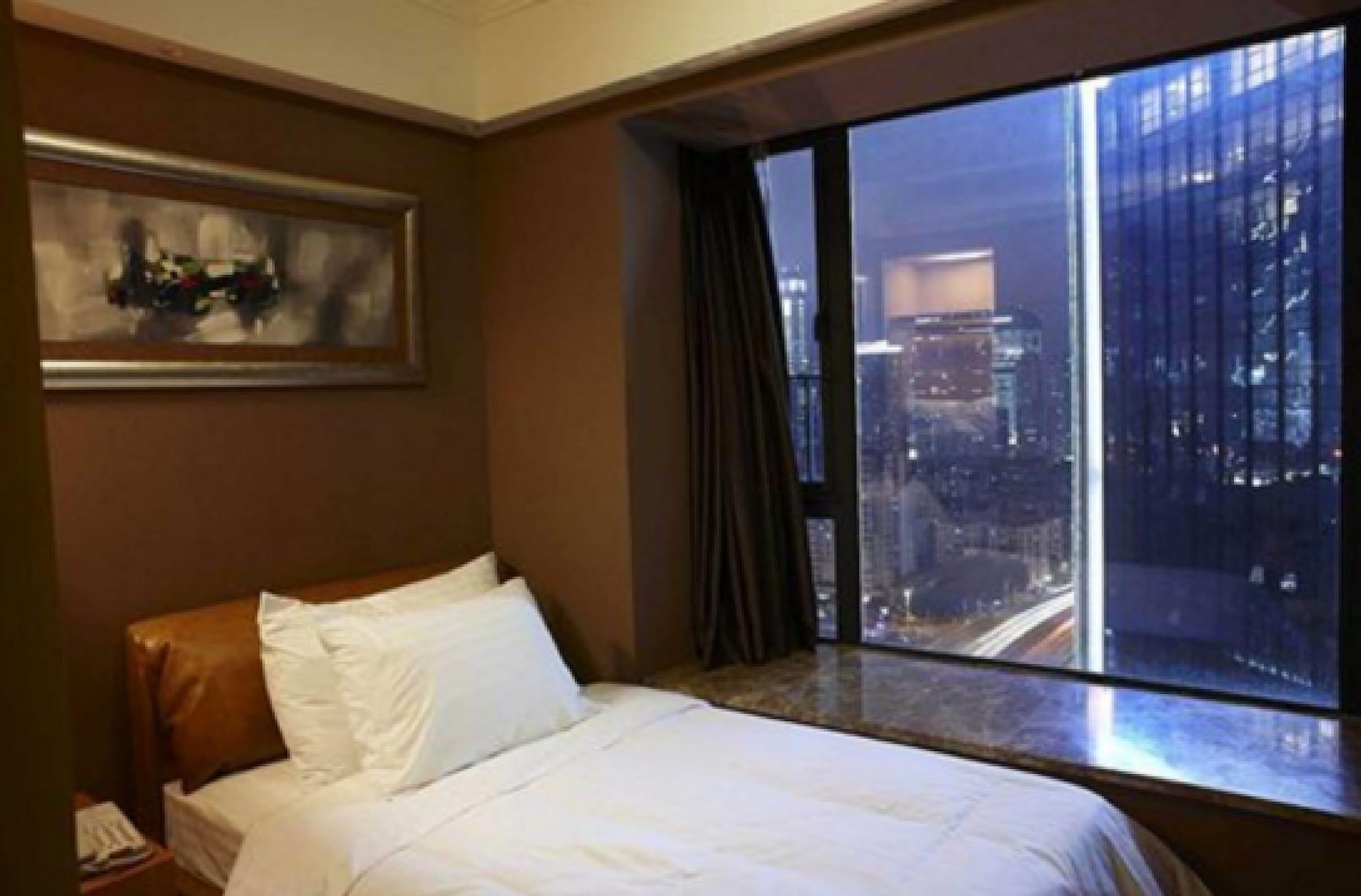 Dan Executive Hotel Apartment Zhujiang New Town-Freeshuttle Bus To Cantonfair Duringcanton Fair Period Exterior foto