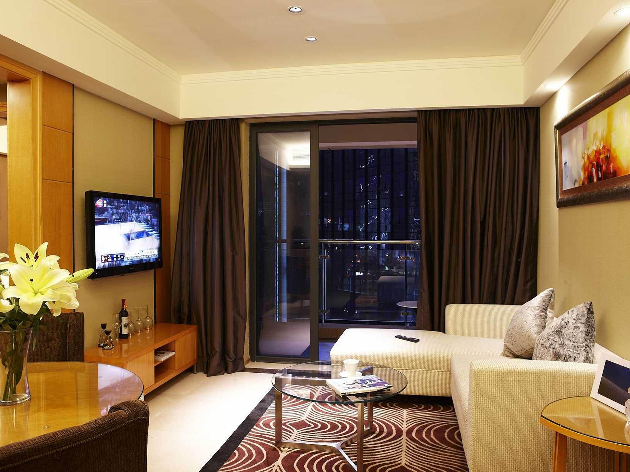 Dan Executive Hotel Apartment Zhujiang New Town-Freeshuttle Bus To Cantonfair Duringcanton Fair Period Exterior foto