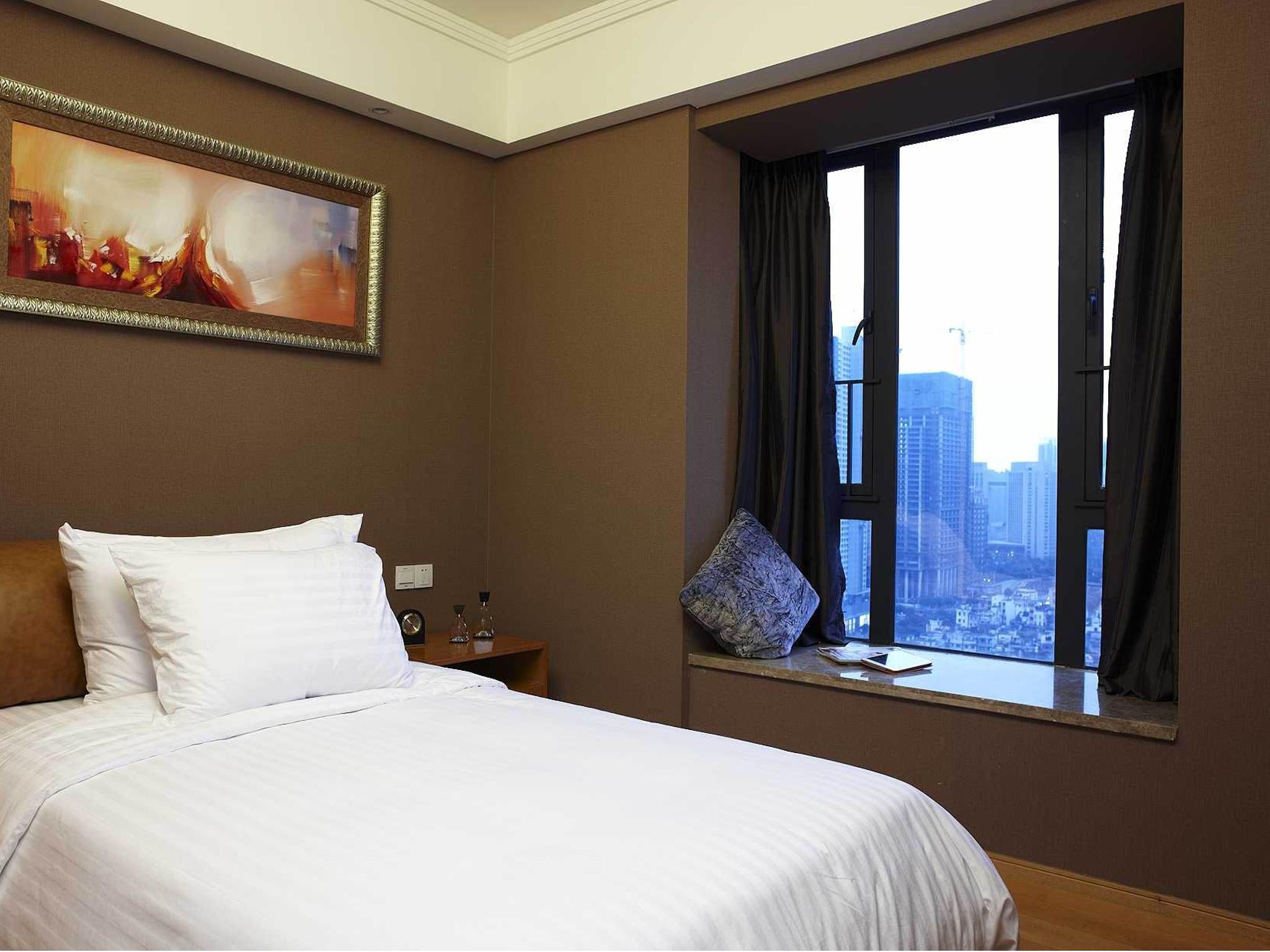 Dan Executive Hotel Apartment Zhujiang New Town-Freeshuttle Bus To Cantonfair Duringcanton Fair Period Exterior foto