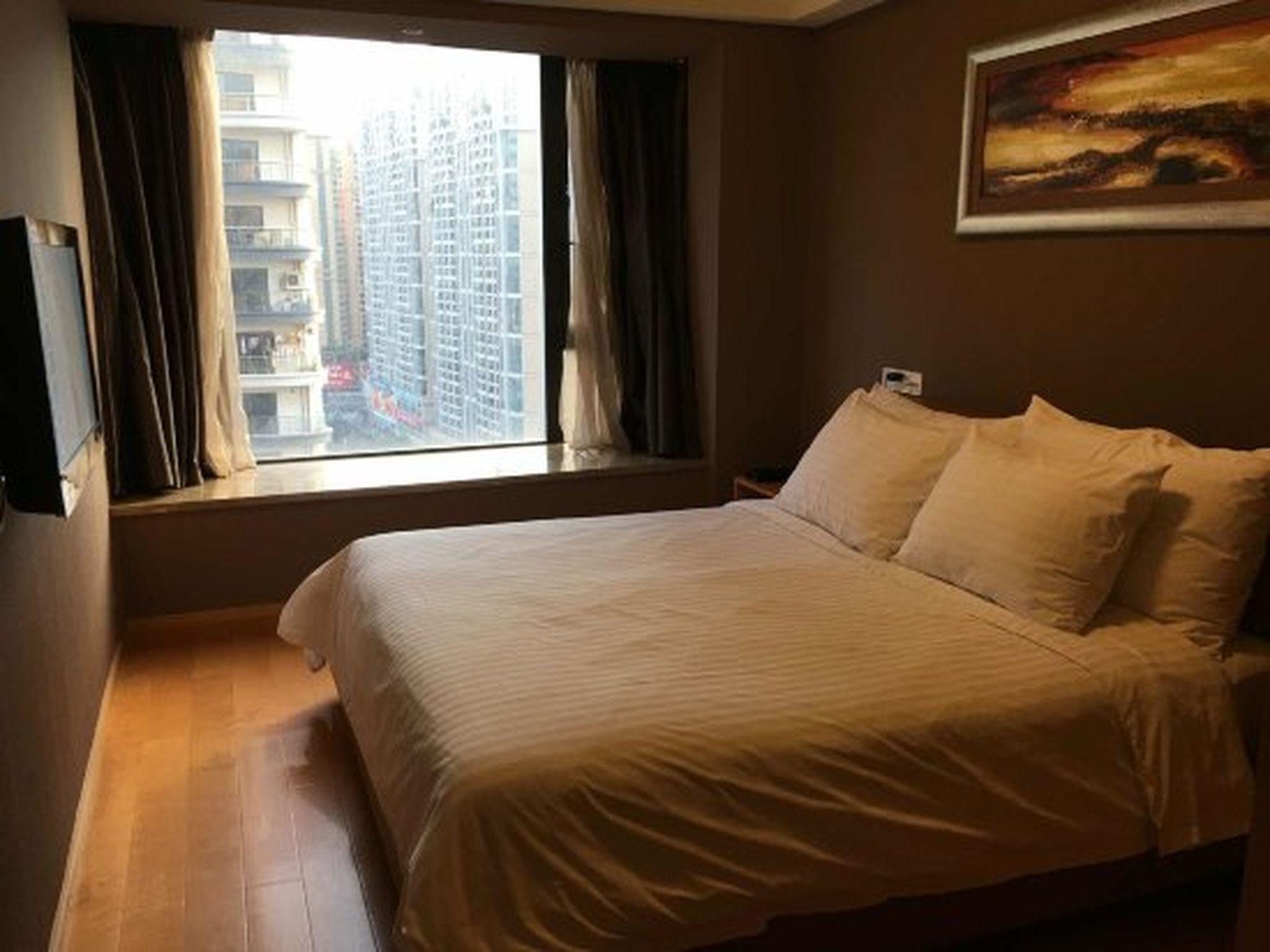 Dan Executive Hotel Apartment Zhujiang New Town-Freeshuttle Bus To Cantonfair Duringcanton Fair Period Exterior foto