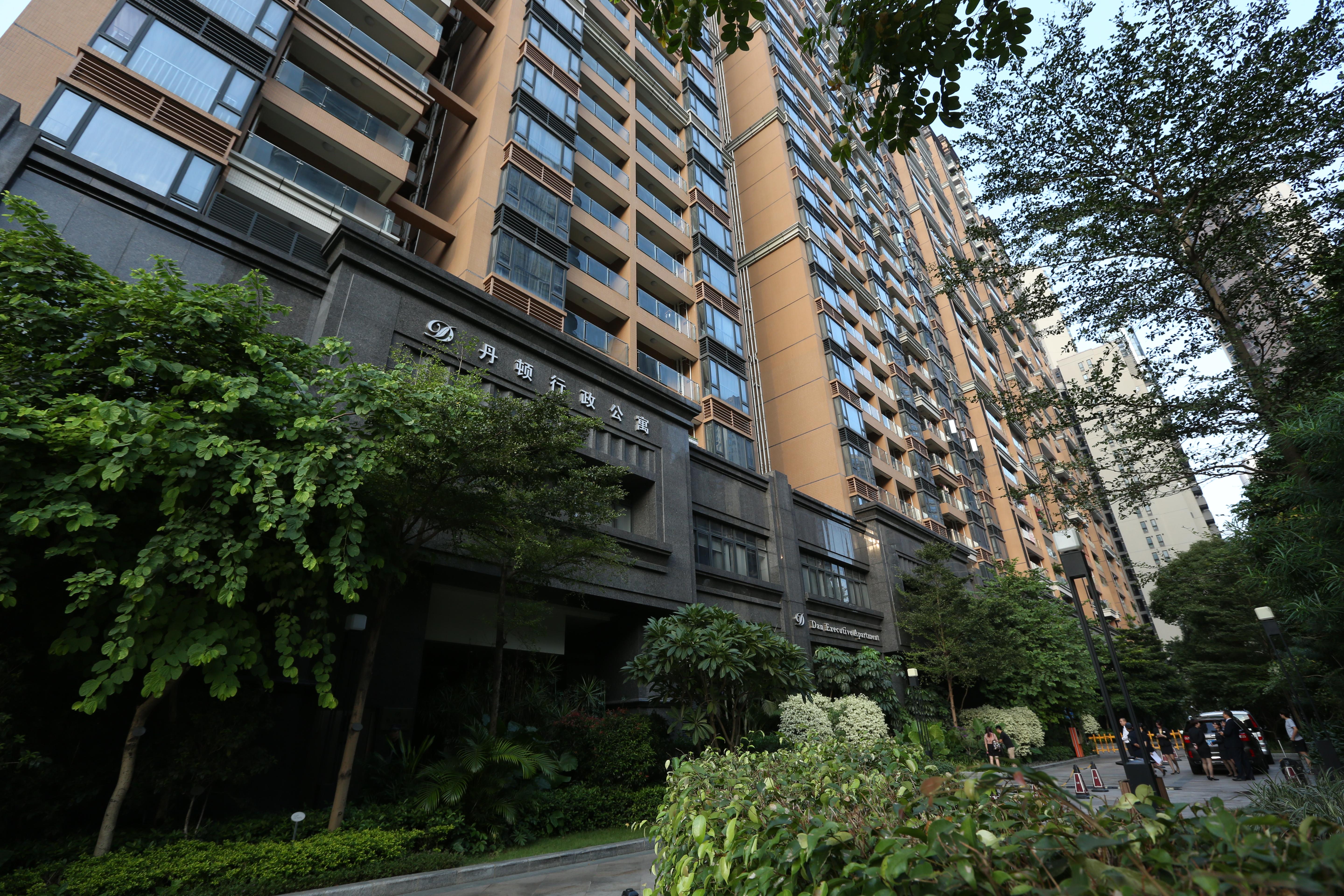 Dan Executive Hotel Apartment Zhujiang New Town Kanton Exterior foto