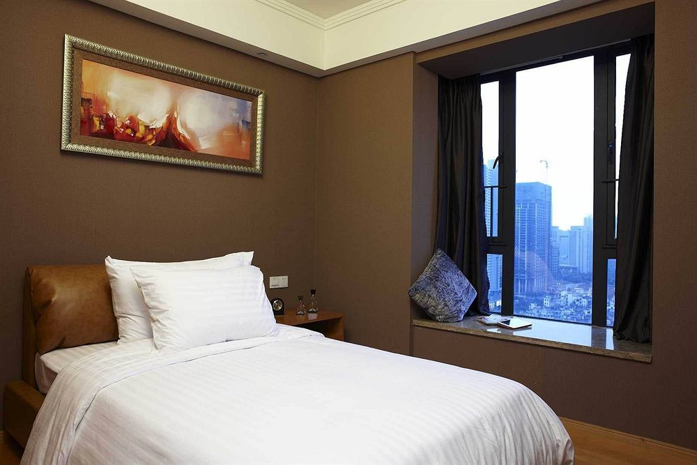 Dan Executive Hotel Apartment Zhujiang New Town-Freeshuttle Bus To Cantonfair Duringcanton Fair Period Exterior foto