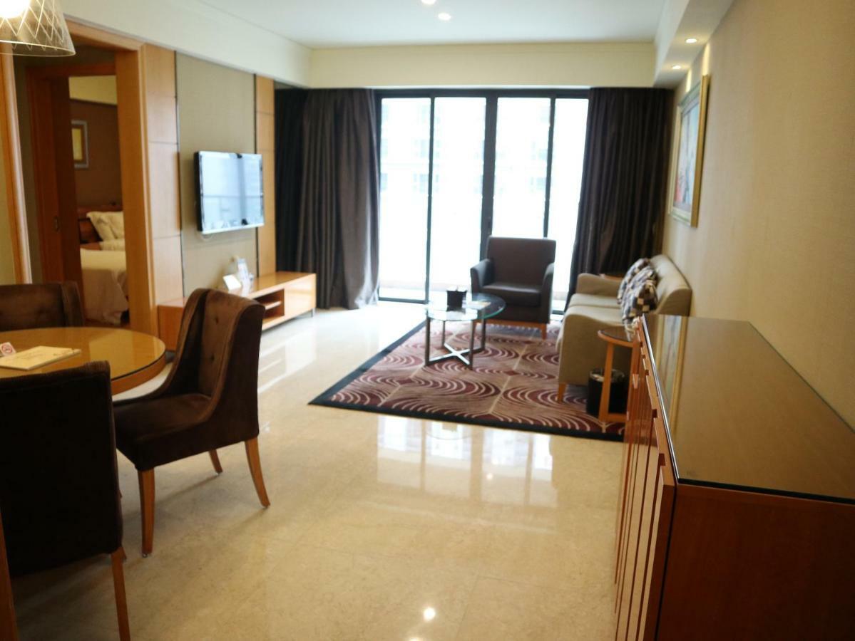 Dan Executive Hotel Apartment Zhujiang New Town-Freeshuttle Bus To Cantonfair Duringcanton Fair Period Exterior foto